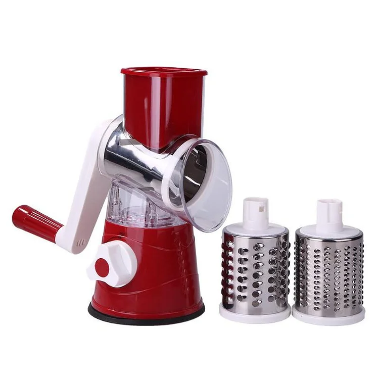 Multifunctional manual rotary grater vegetable cutting machine