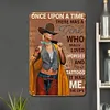Cowgirl - Vintage Metal Signs - 20*30cm/30*40cm - Western