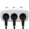 3 Horizontal Socket Power Adapter Power Converter Socket for Living Room Bedroom