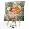 Angel Madonna Girl-Paint by Numbers Acrylic Painting 40*40CM