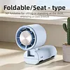 Portable Handheld Turbo Fan Rechargeable Foldable Personal Fan 100 Speed Small Pocket Fans Travel Essentials Gifts for Women Men