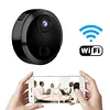 1080P HD Wireless Surveillance Cam Built-in Battery WiFi Monitor Camera Supports Night Vision Motion Detection for Baby Pet & Elder