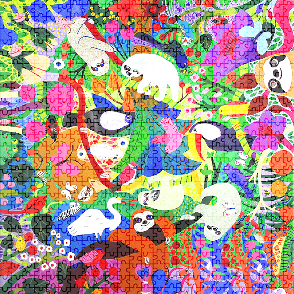 

Animal Worlds - 1000 Pieces Jigsaw Puzzle, 501 Original