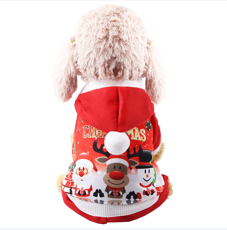 Four-legged Christmas Clothes Dog Clothes Clothes For Pets