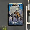 Cowboy - Vintage Metal Signs - 20*30cm/30*40cm - Western