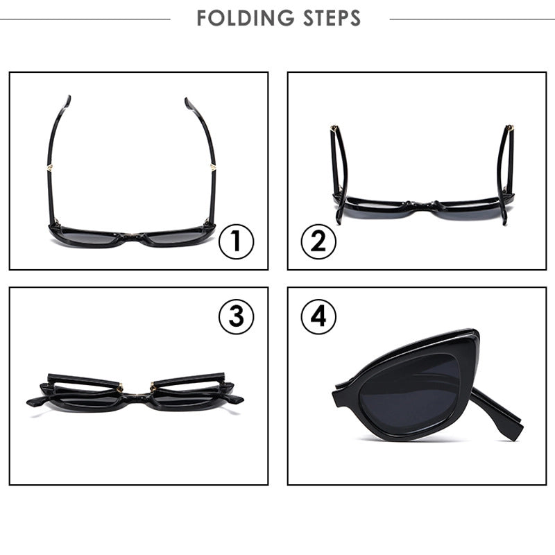 Minimalist Solid Color Leopard Pc Cat Eye Full Frame Women’s Sunglasses