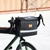 8L Bike Front Bag Waterproof Touch Screen Phone Handlebar Bag for Camping