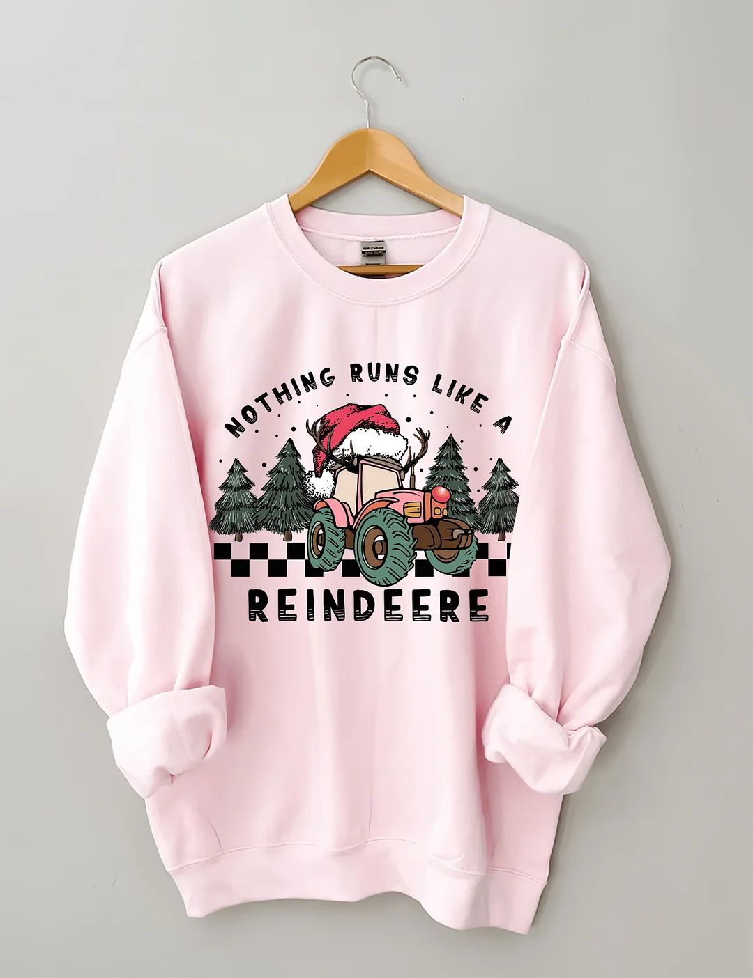 Nothing Runs Like A Reindeere Christmas Sweatshirt
