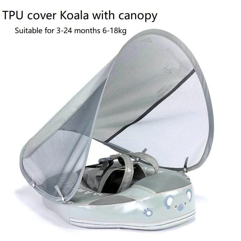 Mambobaby Solid Non-inflatable Newborn Baby Waist Float Lying Swimming Ring Pool Toys Swim Ring Swim Trainer For Infant Swimmers