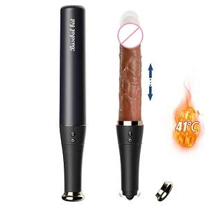 Baseball Automatic Telescopic Dildo – With Tongue-Licking and Heating Functions