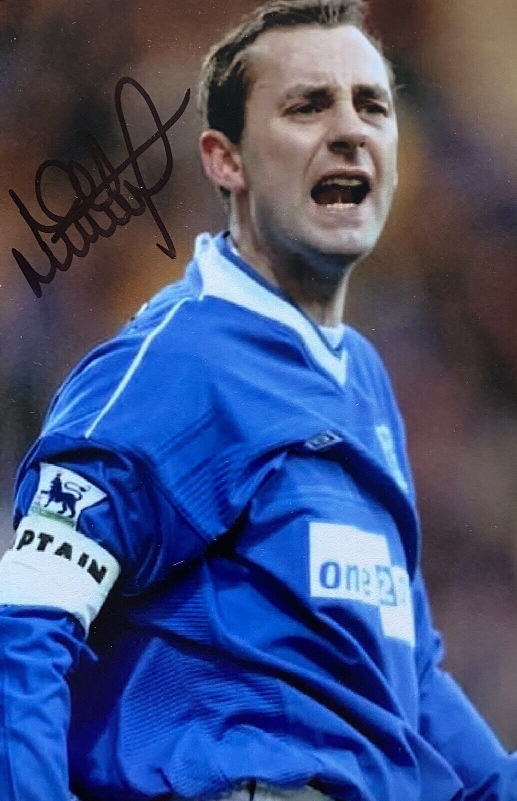 Don Hutchison Genuine Hand Signed Everton 6X4 Photo Poster painting 3