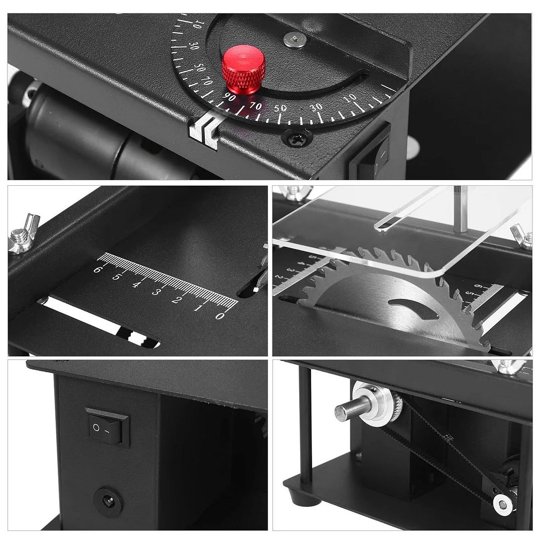 أدوات منشار الطاولة متعدد الوظائف منشار سطح مكتب صغير طاولة نجارة