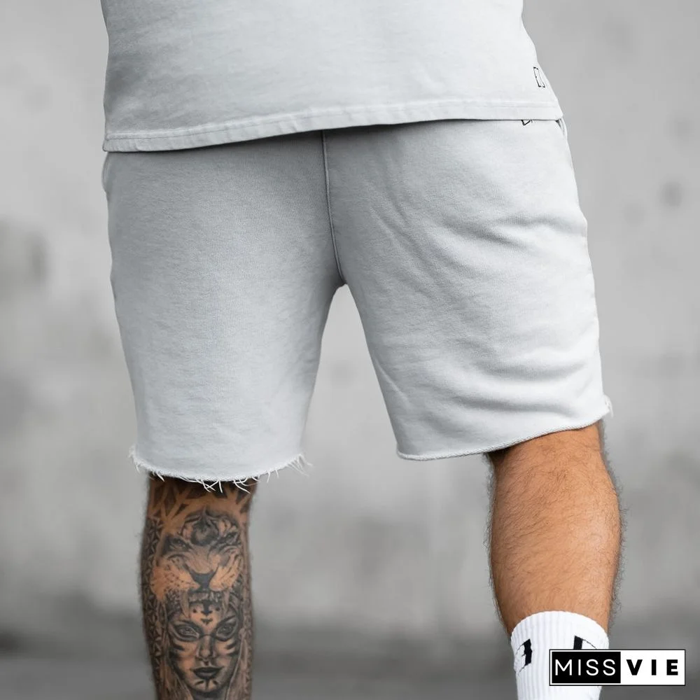 King Print Track Shorts