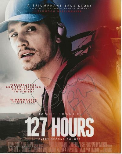 Danny Boyle 127 hours authentic hand signed autograph signature Photo Poster painting AFTAL COA