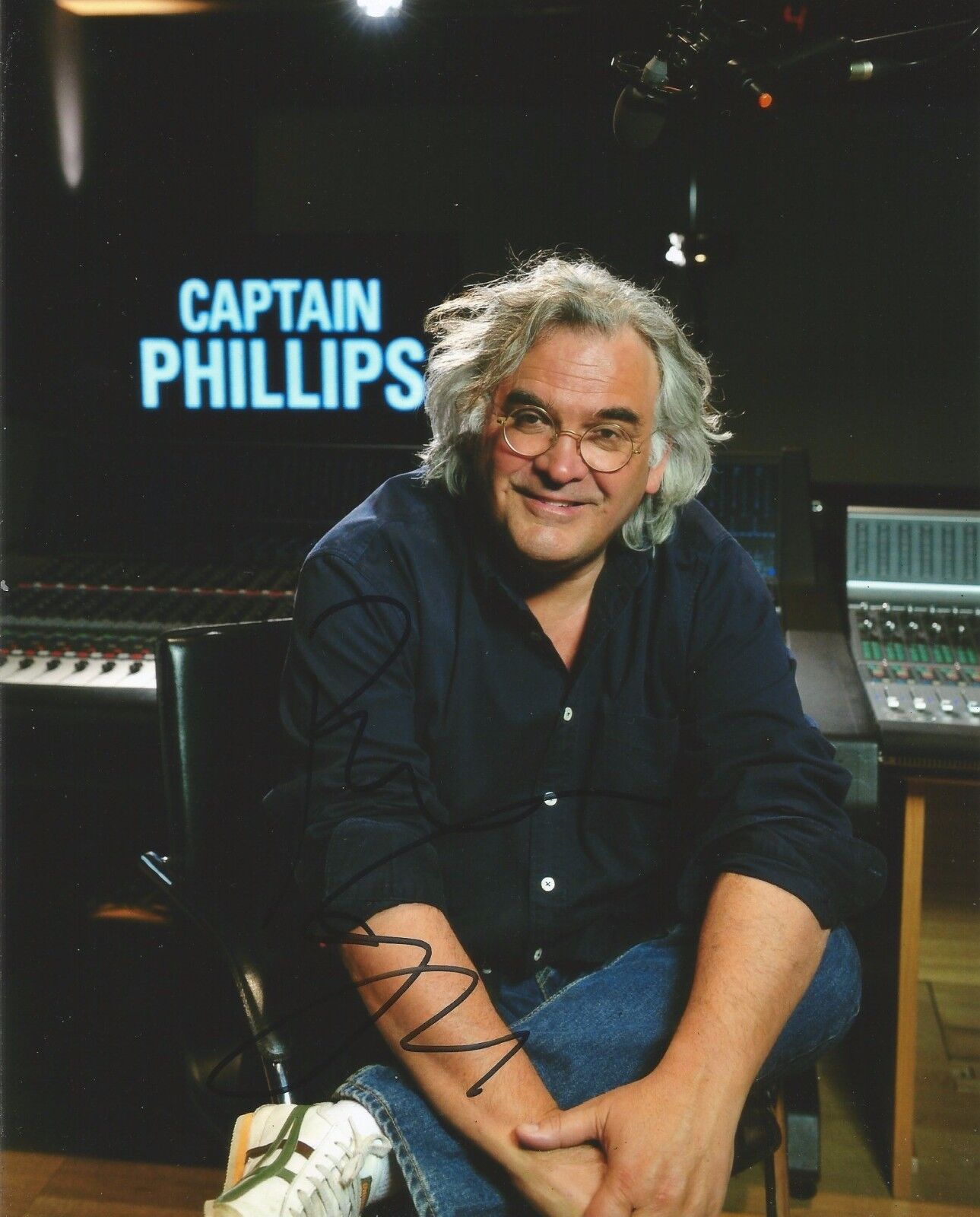 Paul Greengrass Signed Captain Phillips 10x8 Photo Poster painting AFTAL