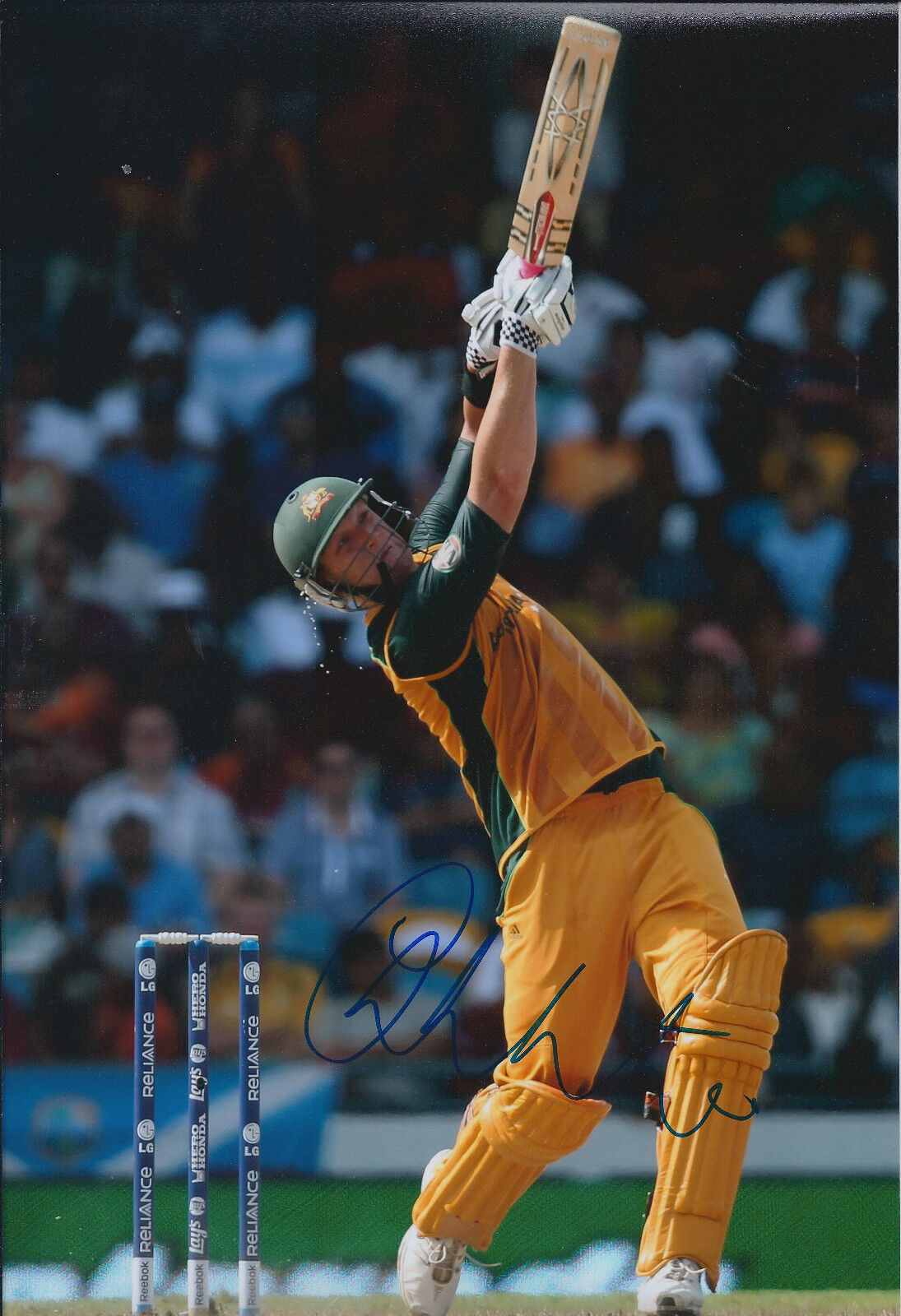 Cameron WHITE Signed Autograph 12x8 Photo Poster painting AFTAL COA Australia CRICKET ASHES