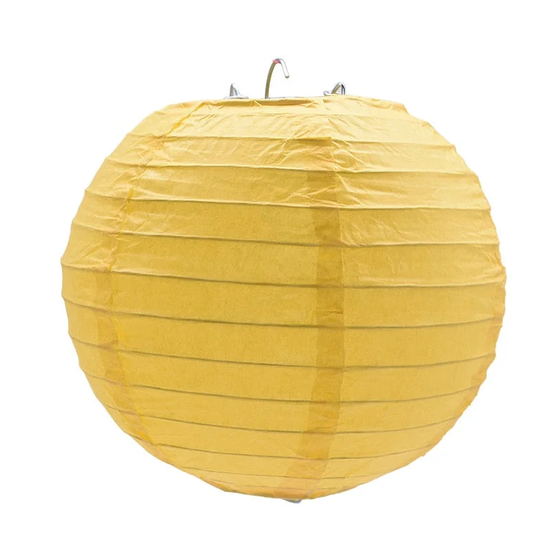 1Pc 4-12inch Round Chinese Paper Lanterns Hanging Lantern Ball for Wedding Birthday Party Decoration Supplies Baby Shower Favors