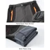 Men's Snow Ski Hiking Pants Waterproof Winter Fleece Lined Pants