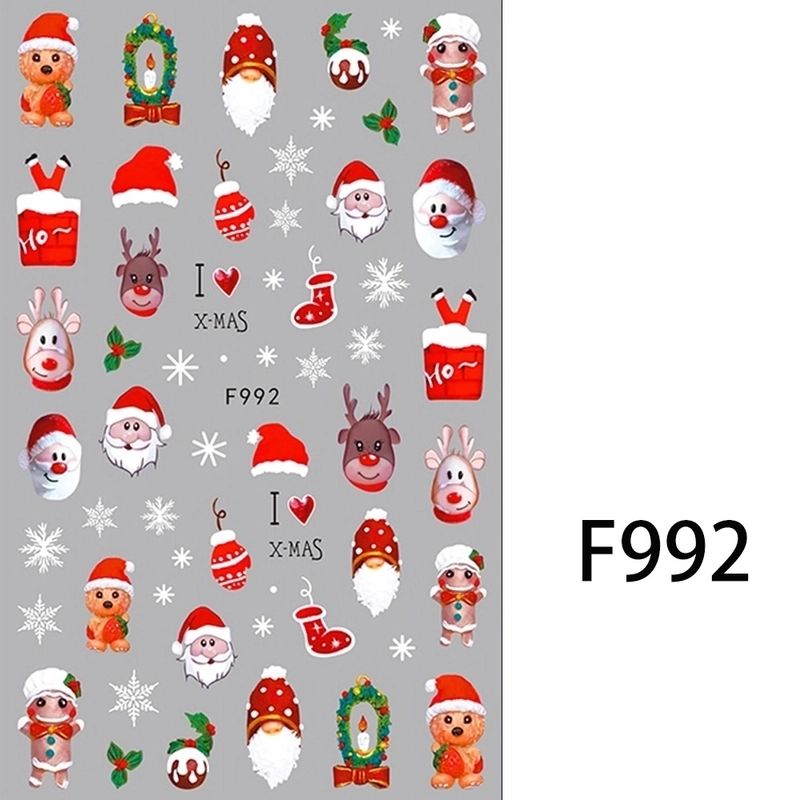 Cute Cartoon Pvc Nail Patches 1 Set