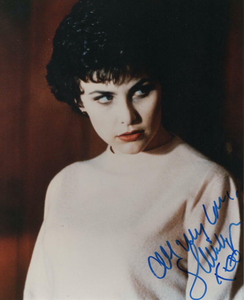 SHERILYN FENN SIGNED AUTOGRAPH 8X10 Photo Poster painting - AUDREY HORNE TWIN PEAKS BABE, RARE!