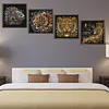 Animal Special Shaped 5D DIY Partial Drill Diamond Painting Kits for Adults Beginners Home Decor Diamonds Dots Gem Art Kits 11.81 X11.81inch