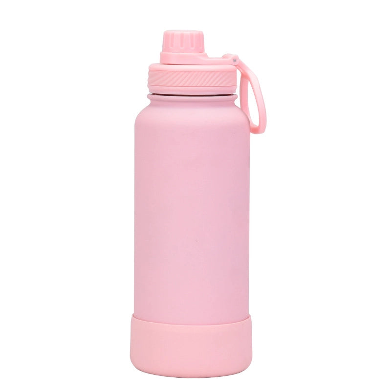 Casual Solid Color Stainless Steel Thermos Cup