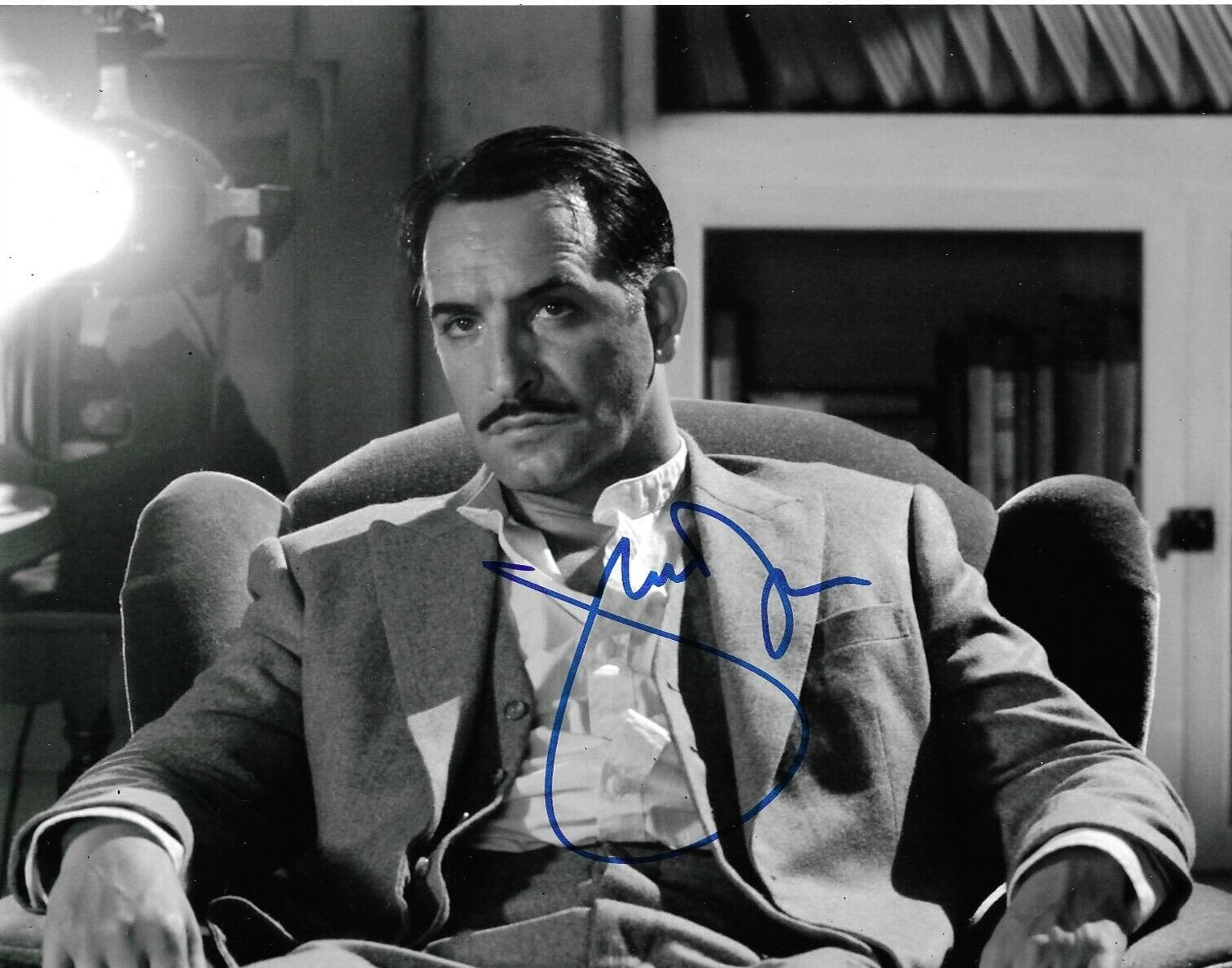 Jean Dujardin Signed The Artist 10x8 Photo Poster painting AFTAL