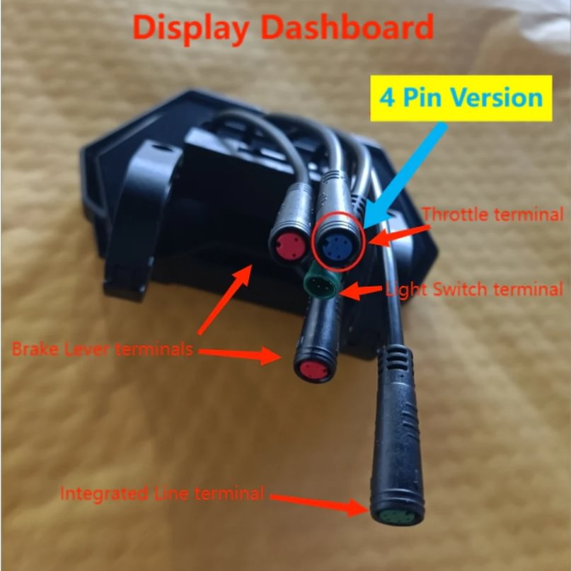 Kukirin G2 Max Display Dashboard (4 Pin)