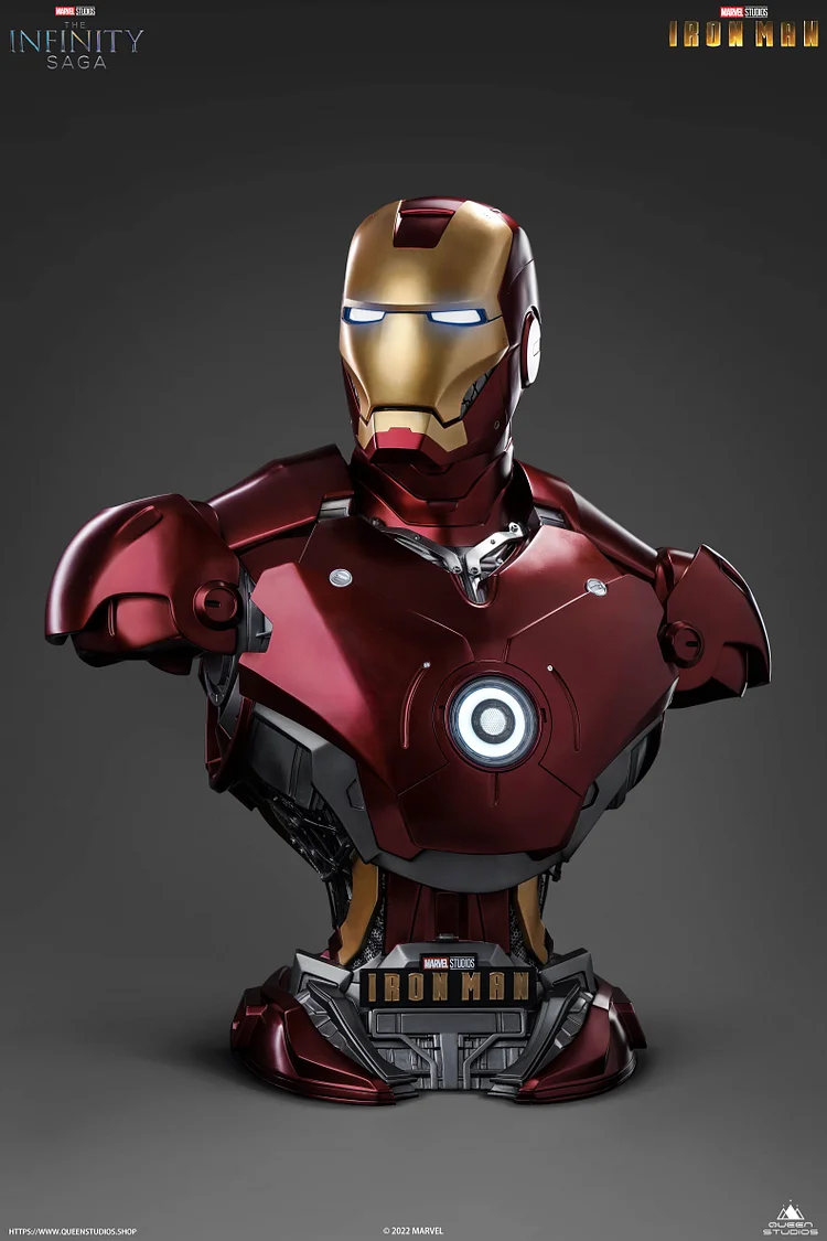 【Pre-order】QueenStudios Iron Man Mark3 1/1 Bust Marvel