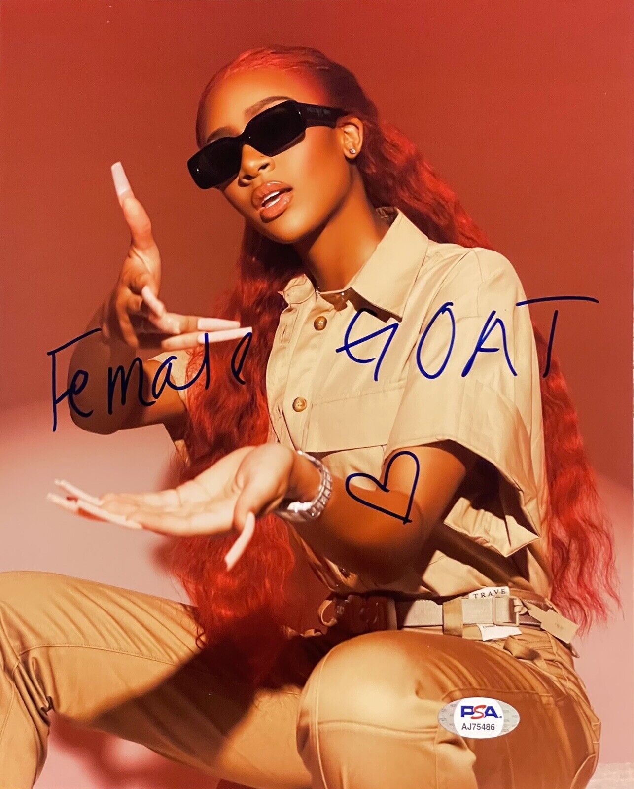 Lakeyah Signed Autographed Young And Ratchet 8x10 Photo Poster painting Hot PSA/DNA