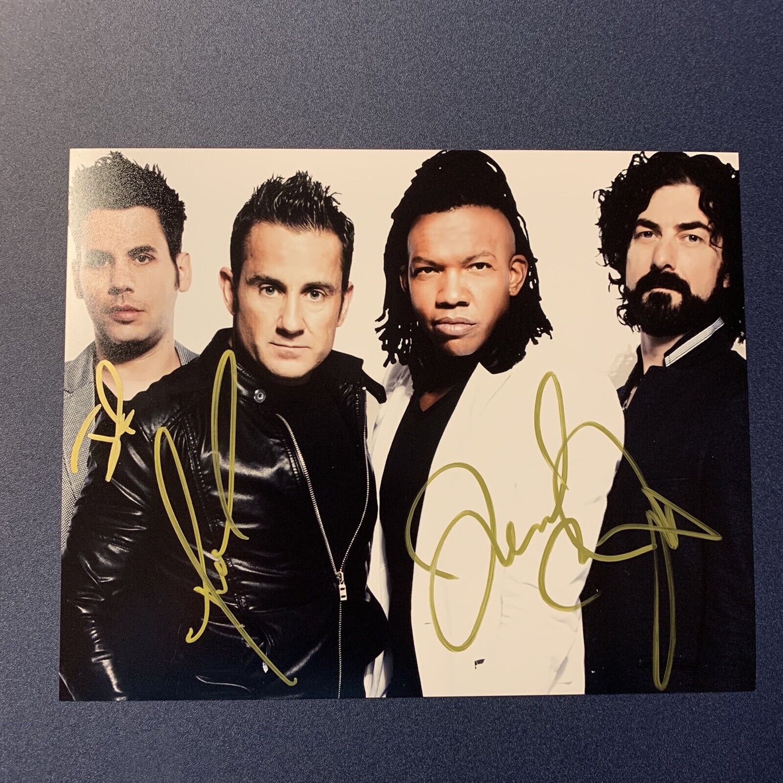 NEWSBOYS FULL BAND SIGNED 8X10 Photo Poster painting AUTOGRAPHED RARE CHRISTIAN GOSPEL COA