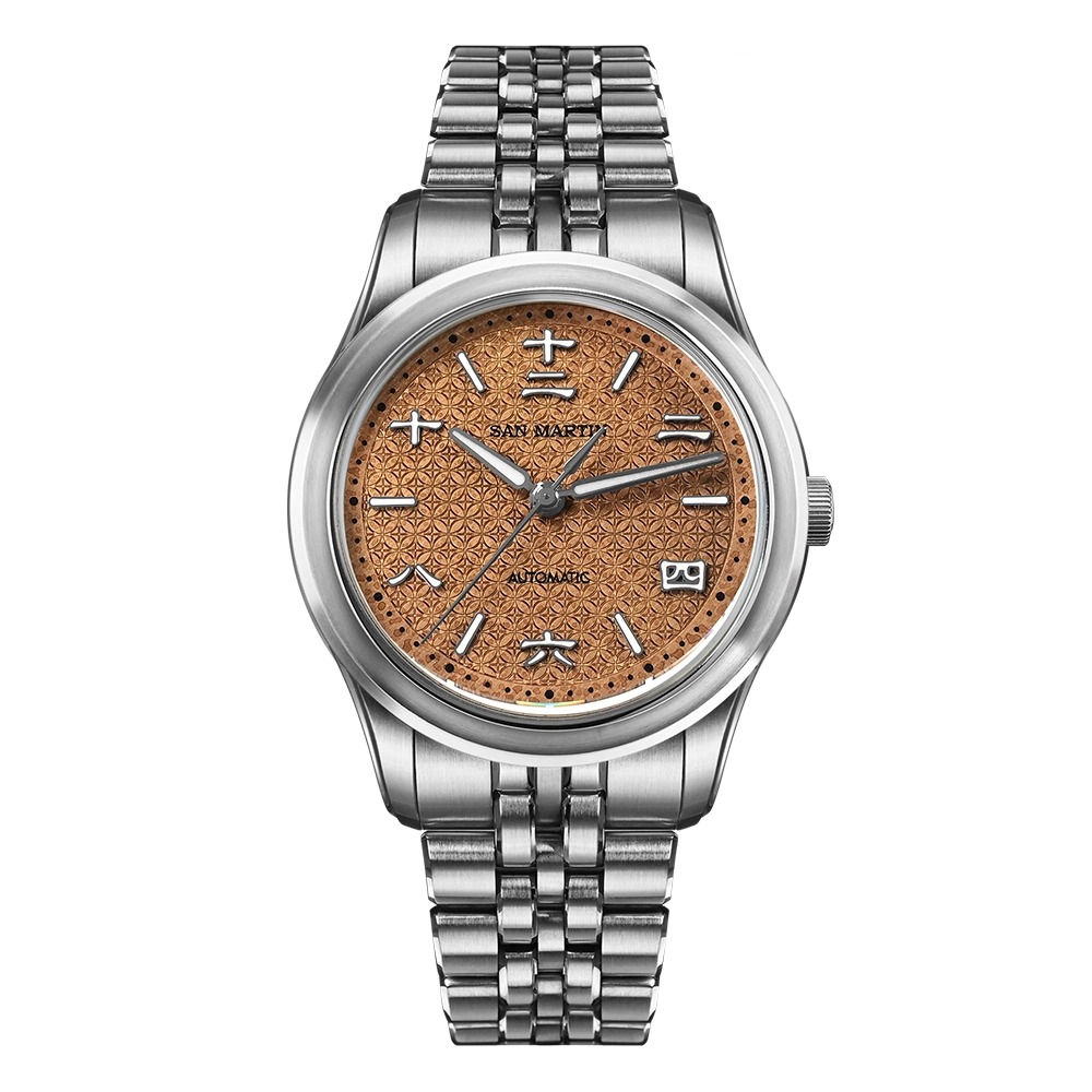 ばんさん　90-12k San Martin Watch Official Authorized Store, Luxury Men's Watch