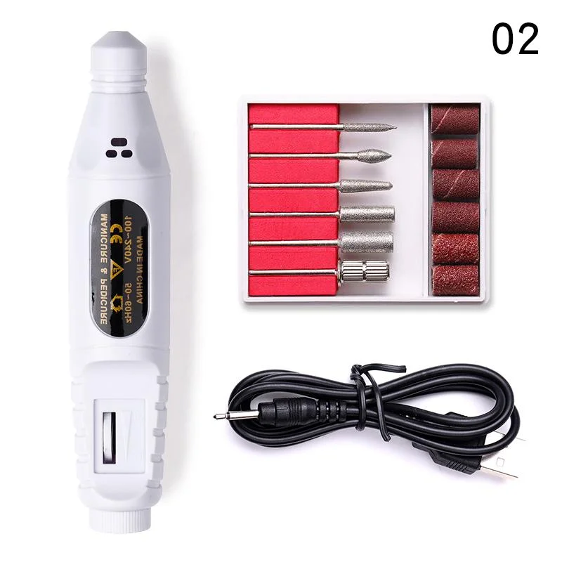 Professional  Machine Electric Nail Drill Bits Set Mill Cutter Nail Art Sanding File Gel Polish Remover Nail Tools-Nail Inspo