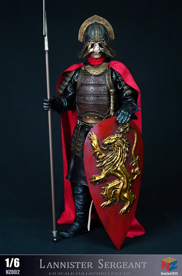 【IN STOCK】NOOZOOTOYS NZ001 1/6 Die cast alloy Lannister noble / Sergeant movable