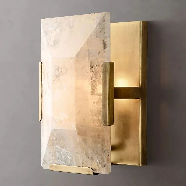 Harlown Calcite Wall Sconce Vjlight
