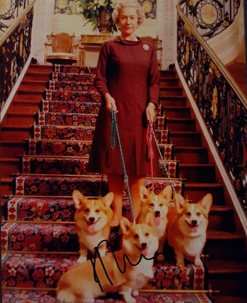 Helen Mirren signed 8x10