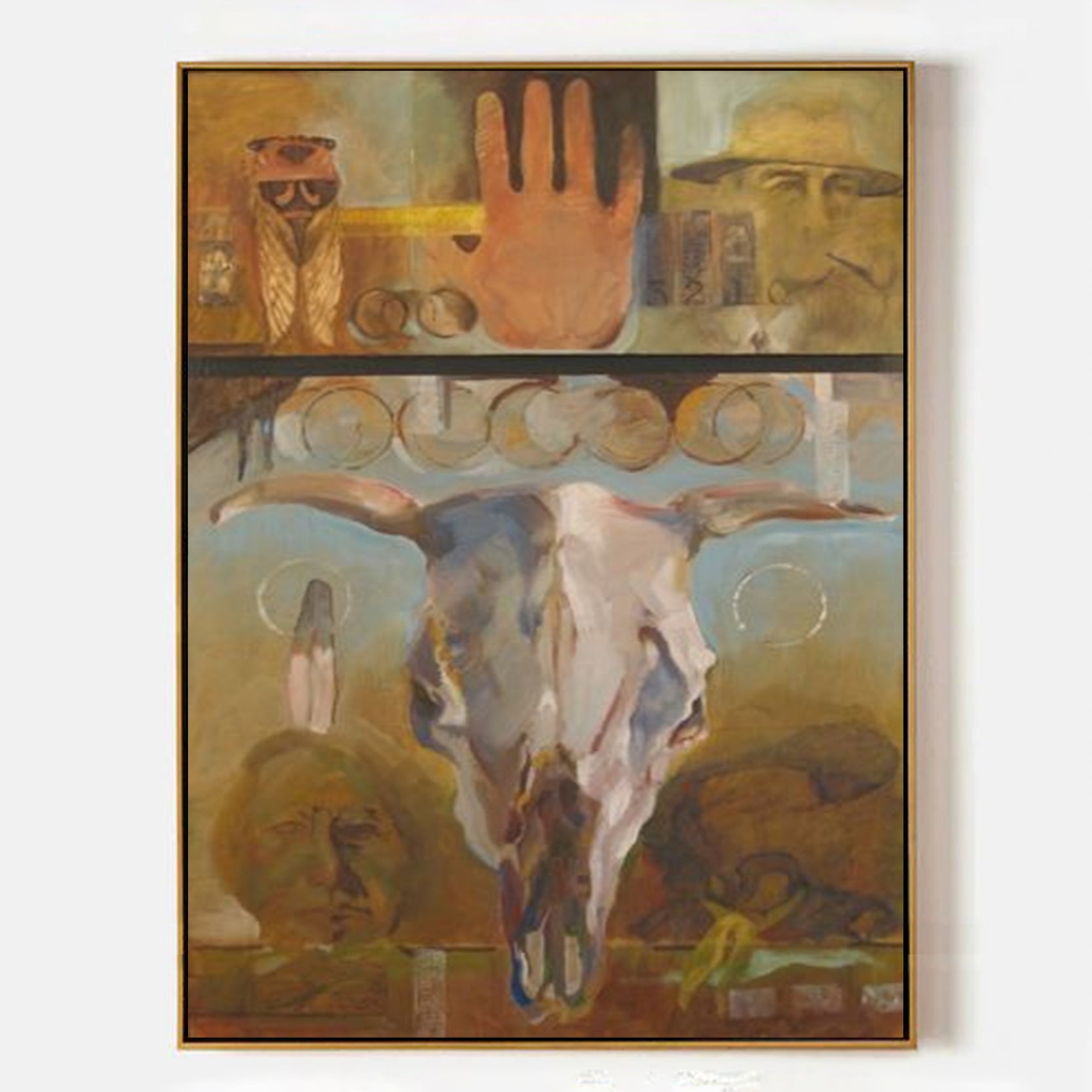 Arabelart Framed Canvas Art / Hand-Painted Masterpiece / AR1512