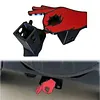 OK Finger Gesture Trailer Hitch Cover Lightweight Trailer Receiver Cover for 2-Inch Trailers Hitchs Receivers for Car(Red)