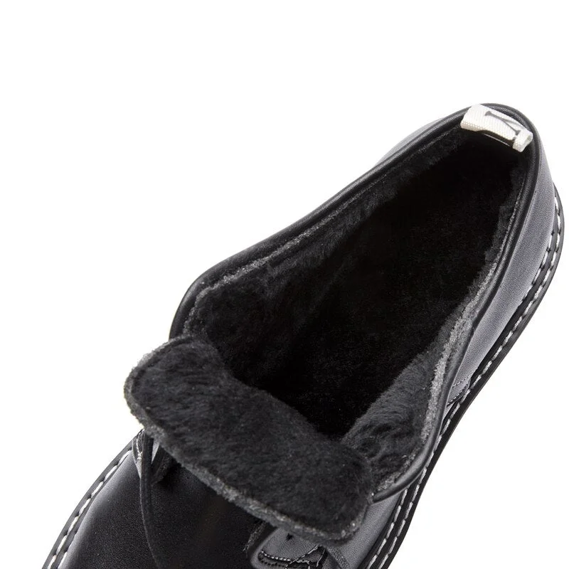 Retro Women Shoes Genuine Leather 2021 New Spring British Style Student Shoes Wild Thick Large Size 41 42 43 Ladies Oxford Shoes