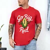 Go Big Red Nebraska Football Tee For Men