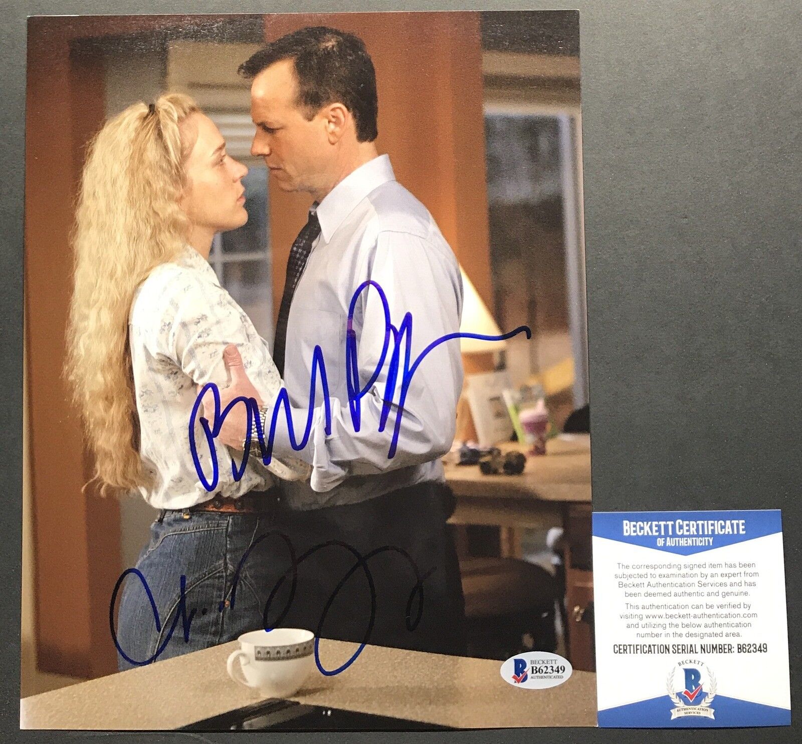 HBO!!! Bill Paxton Chloe Sevigny Signed BIG LOVE 8x10 Photo Poster painting #1 BECKETT BAS