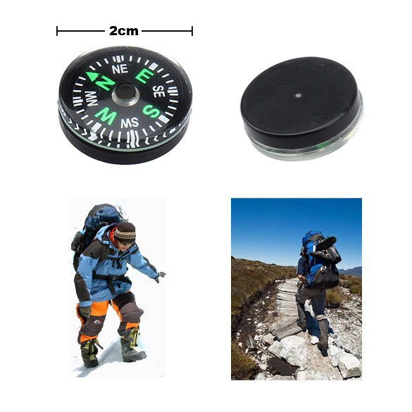 

12pcs Portable Mini Precise Compass North Guider for Camping Hike Survival, 501 Original