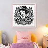Snow White Silhouette-11CT Stamped Cross Stitch 40*40cm tapestrymarket