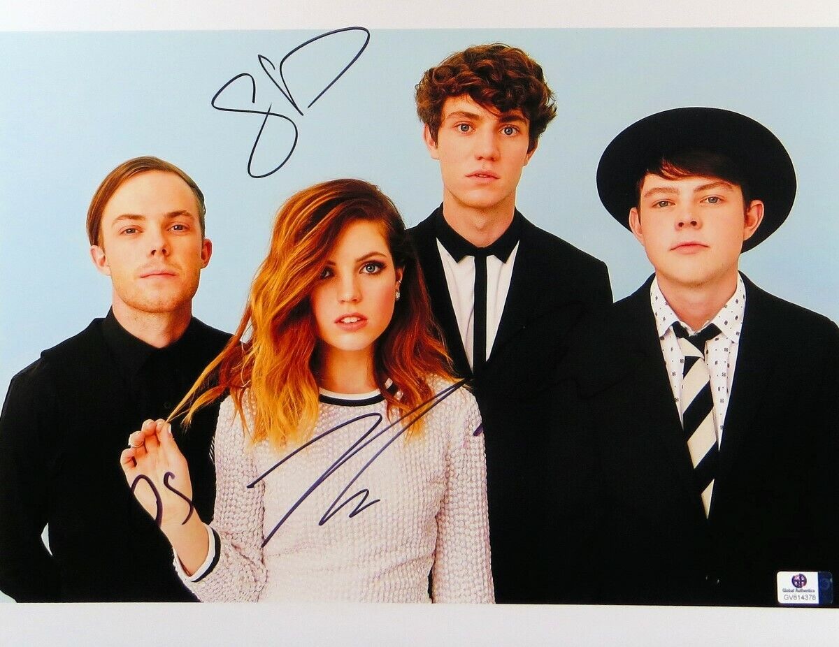 Echosmith Band Signed Autographed 11X14 Photo Poster painting Jamie/Noah/Sydney/Graham GV814378