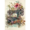 【Limited Stock Sale】(Big Size) Sewing Machine - 11CT Stamped Cross Stitch 40*60cm/15.75*23.62in