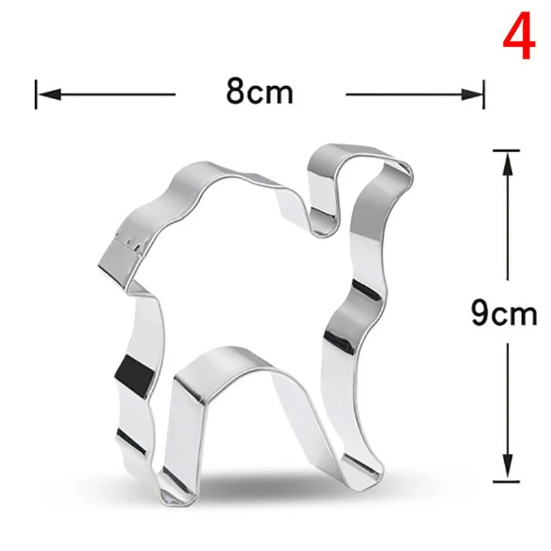 EID MUBARAK Cookie Cutter Islamic Muslim Mosques Camel Moon Star Biscuits Baking Tools Cut Mold for Ramadan Decoration