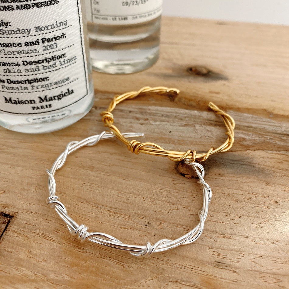 925 Sterling Silver Silver Polishing Bangles