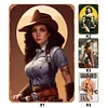 (Multi Style)Cowgirl - Vintage Metal Signs - 20*30cm
