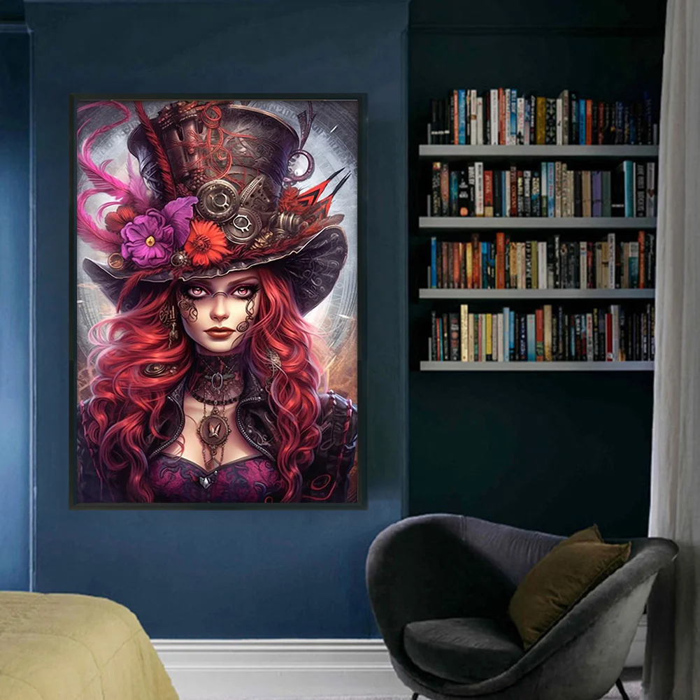 11CT Full Stamped Cross Stitch - Stain Glass Petra Ancient (Canvas|50*50CM) - Eco-Friendly Cotton Thread