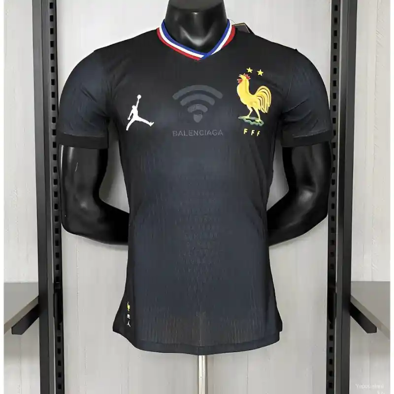 2024 Player Version France Black Soccer Jersey
